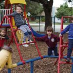 prekindergarten playground climbing
